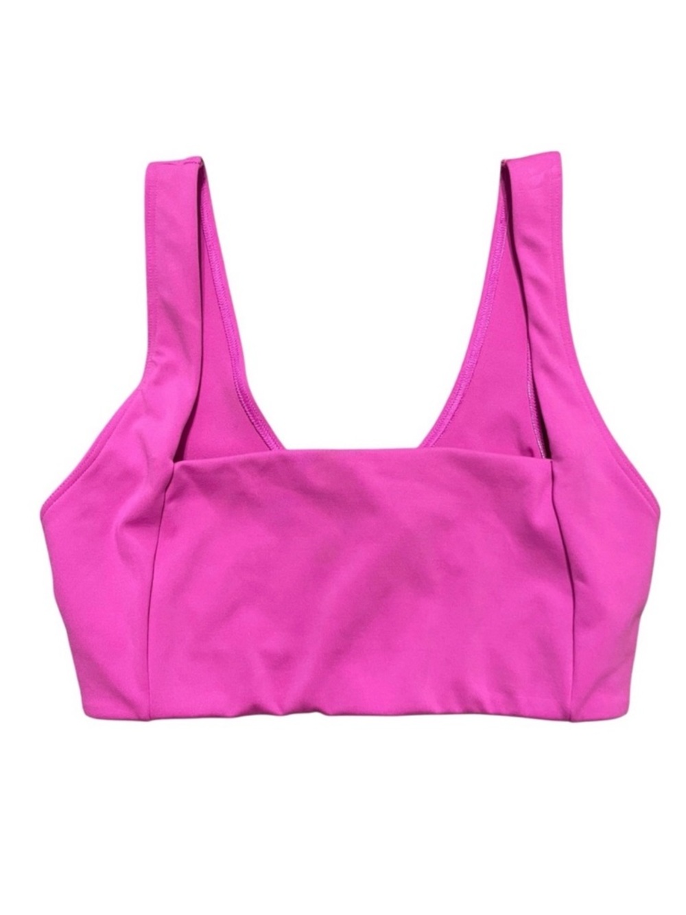 PINK Victoria's Secret Square Neck Keyhole Back Sports Bra | Hot Pink |‎ Size S